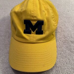 Nike Yellow Hat with Black Logo